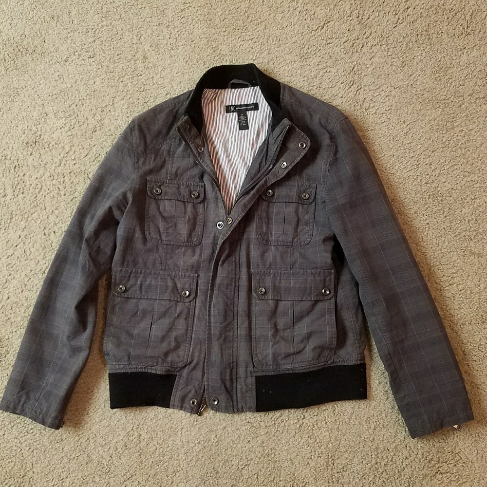 INC International Concepts Men's Med Cotton Jacket